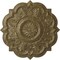 Ekena Millwork Deria Ceiling Medallion (Fits Canopies up to 6"), 20 1/4"OD x 1 1/2"P, Mississippi Mud Crackle CM20DRMMC - alternate 1